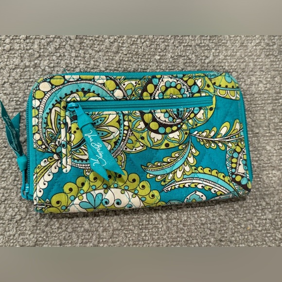 Vera Bradley Zippy Continental Wallet VGUC​ - Picture 2 of 4